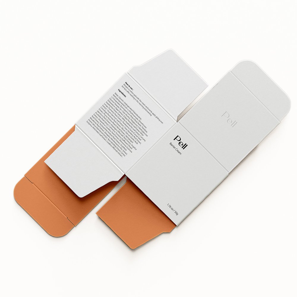 Wholesale Hot Style packaging paper cosmetic box for facial cleaner