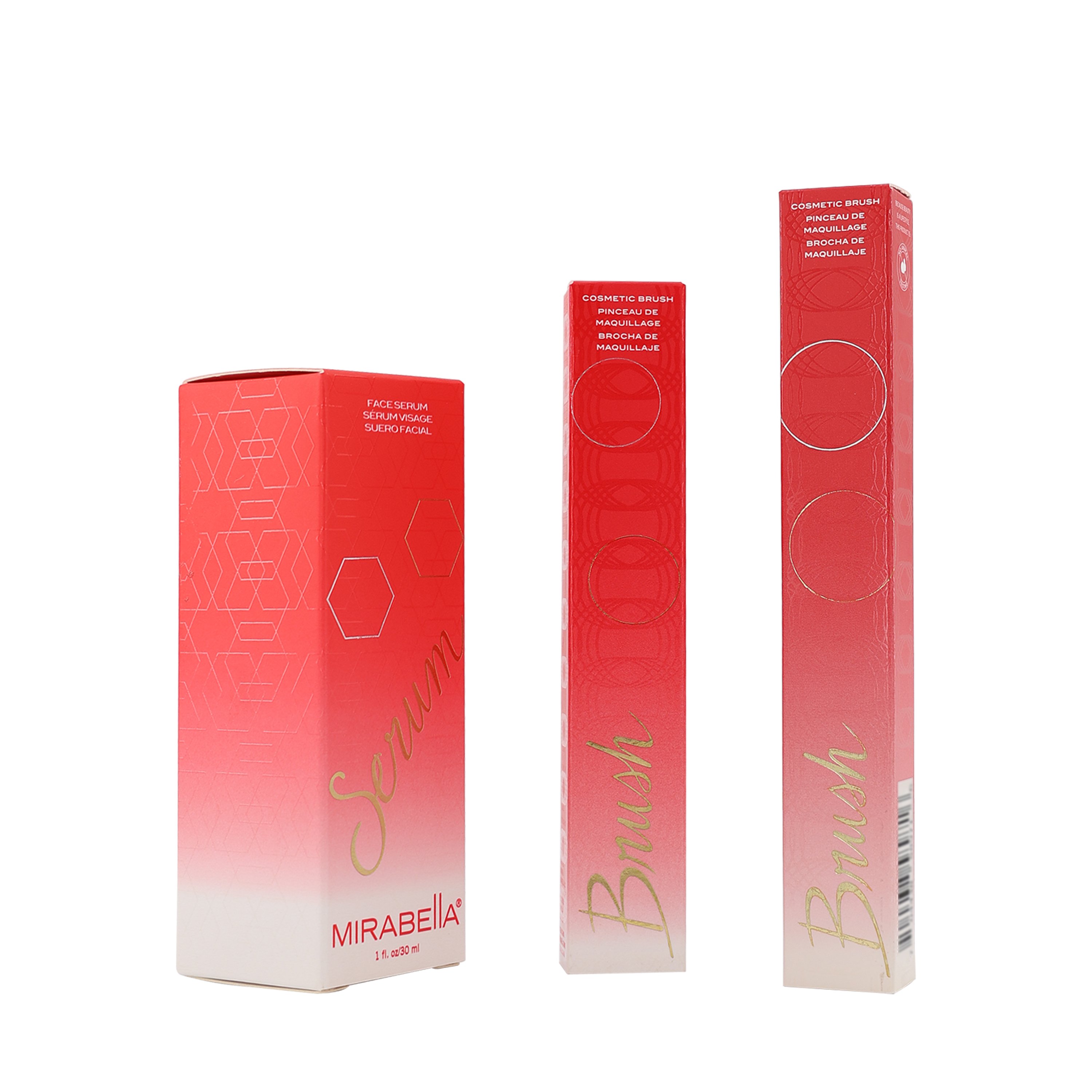 Coated Paper Packaging Box Skin Care Beauty Products Pack Cosmetic Serum Perfume Small Box Packaging Custom