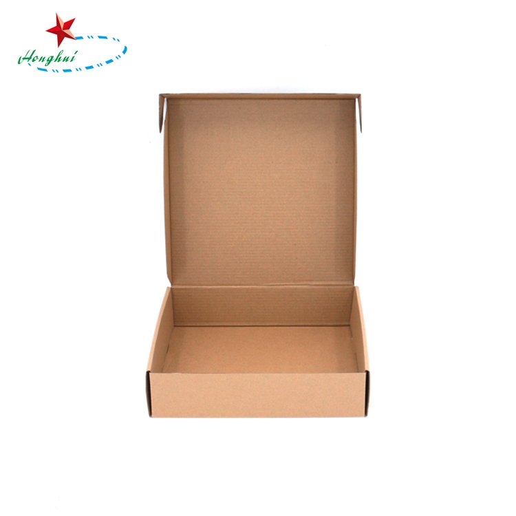 custom printing recycled kraft corrugated packaging cosmetics bottle tray carton paper box package