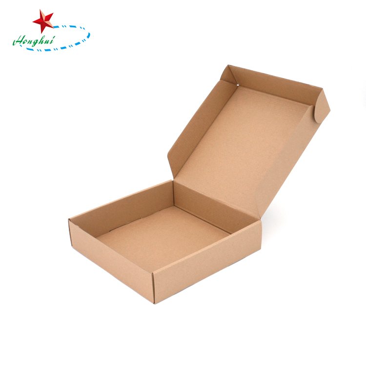 custom printing recycled kraft corrugated packaging cosmetics bottle tray carton paper box package