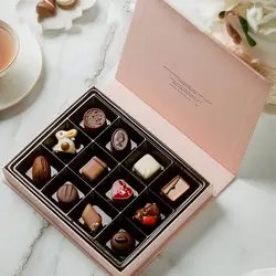 Custom Bonbon wedding Chocolate Round gift boxes for Flowers Packaging ribbon bows paper Box For Bar