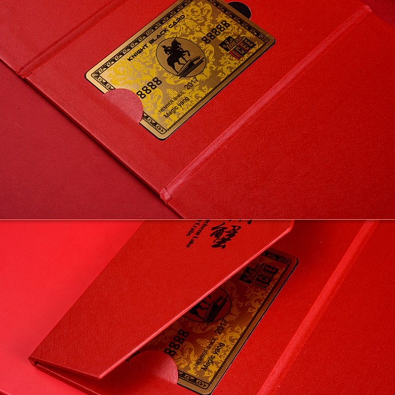 Fashion Red Color Personalized Logo Magnetic Rigid Paper Gift Box For Wedding Cards or Business Cards