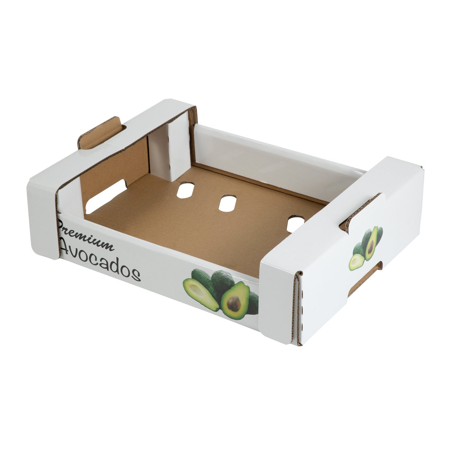 Fruit Box Fpg Heavy Duty Avocado 4kg Tray Custom Carton Kraft Wholesale Factory Price Avocado 4kg Box
