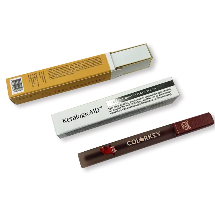 custom printing small packaging paper box for cosmetic beauty product bottle