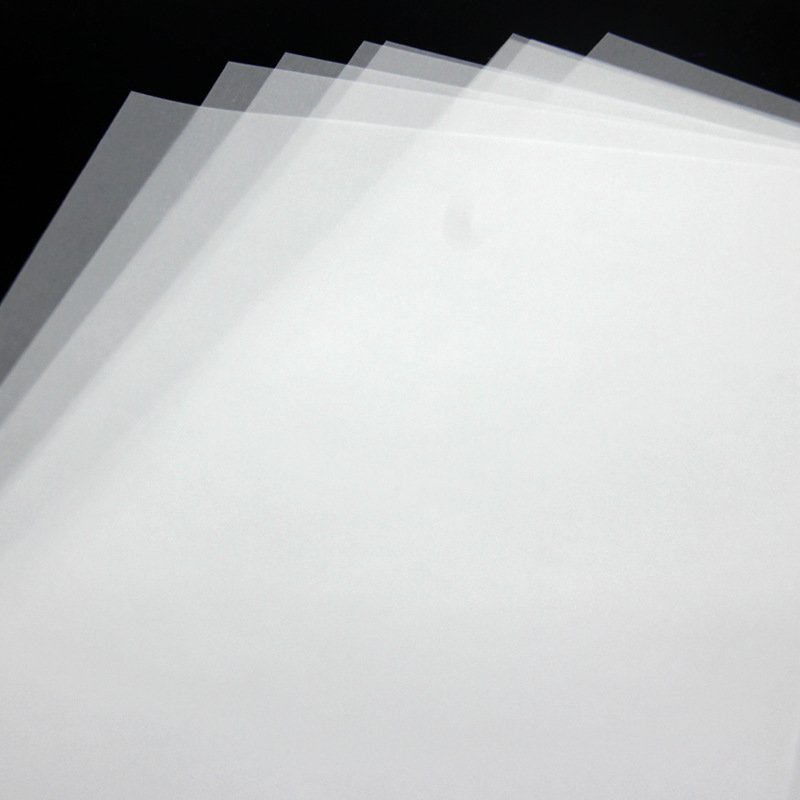 Factory 50 Microns Printable Transparent Wrapping Paper Tracing Paper For Packaging