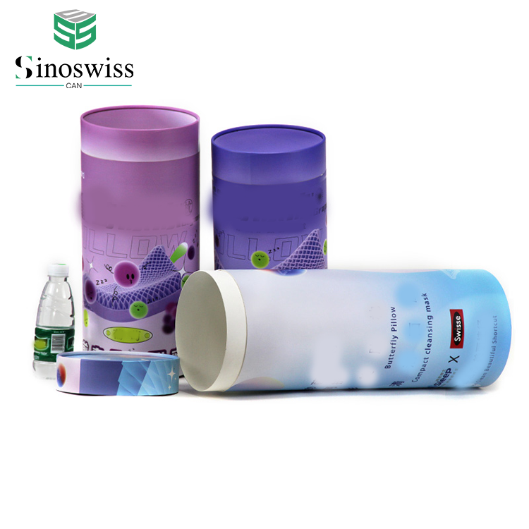 Cosmetics Box Packaging Sunscreen Packaging Paper Tubes Packaging For Luxury Gift