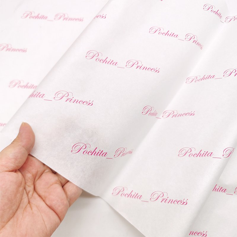 Custom 17gsm gift wrapping paper packaging paper with customized size Christmas gift packaging tissue paper flower design