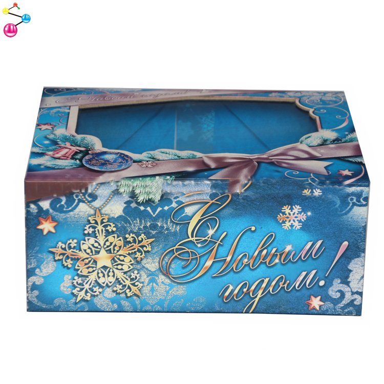 Flat Folding Pack Truffle Lash Drawer Rigid Craft Mug Small Packaging Chocolate Earrings Soap Gift Box With PVC Clear Windows