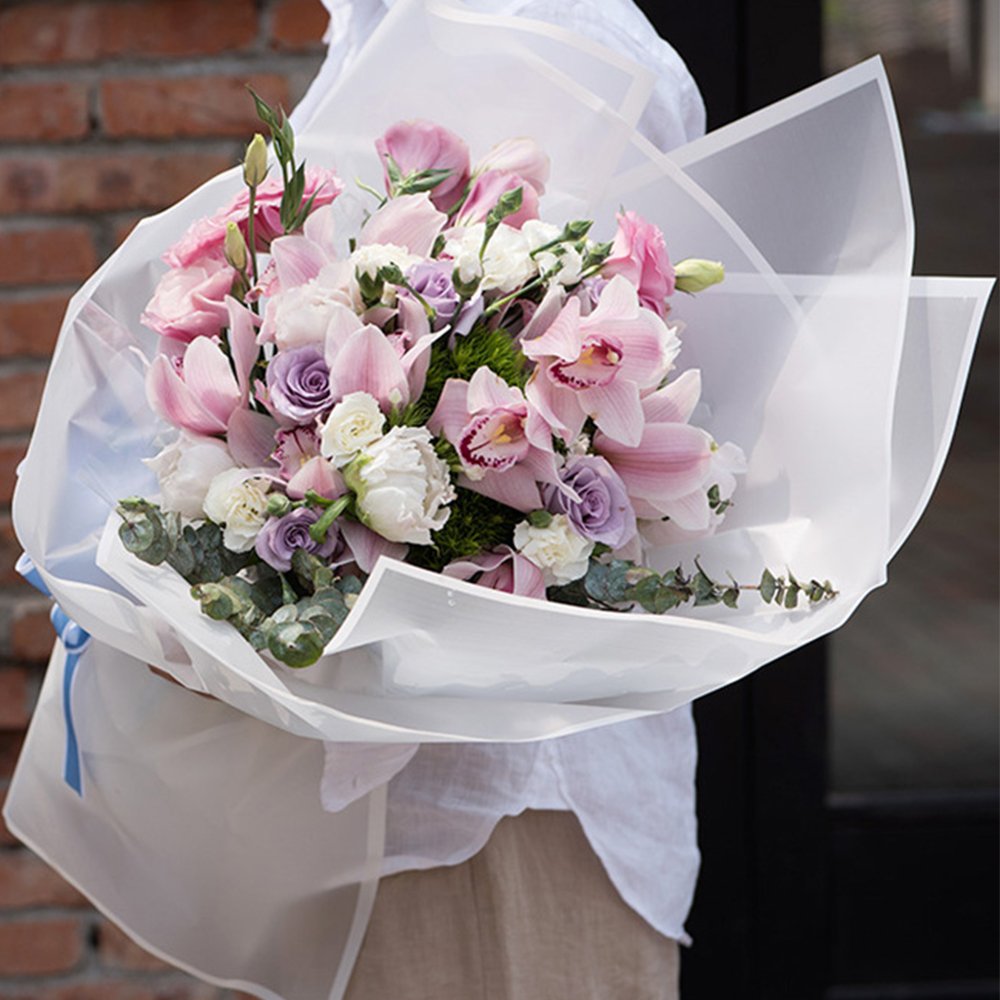 Grinding Edge Gift Flower Packaging Paper Wholesale Flower Wrapping Paper Waterproof High Quality