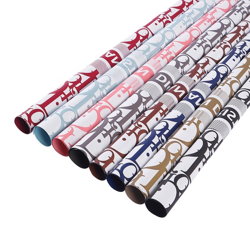 Luxury Floral Wrapping Paper Korean Style Bouquet Flower Wrapping Packaging Paper