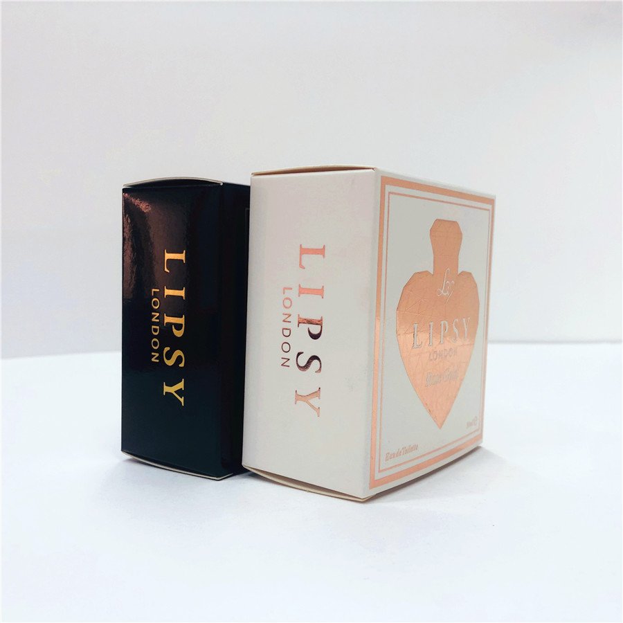 Dongguan HS printing factory rose gold logo face cream beauty cosmetic packaging box recycled paper folding boxes