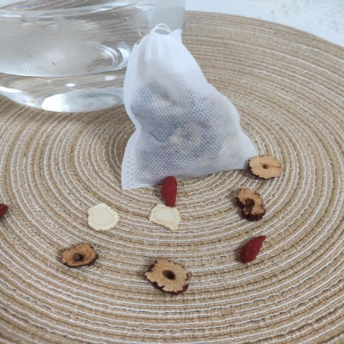 10*15cm Eco-Friendly Paper Filter Tea Bags with Cotton Drawstring Heat-Sealed Empty Loose Leaf Tea for Household Food Coffee Use