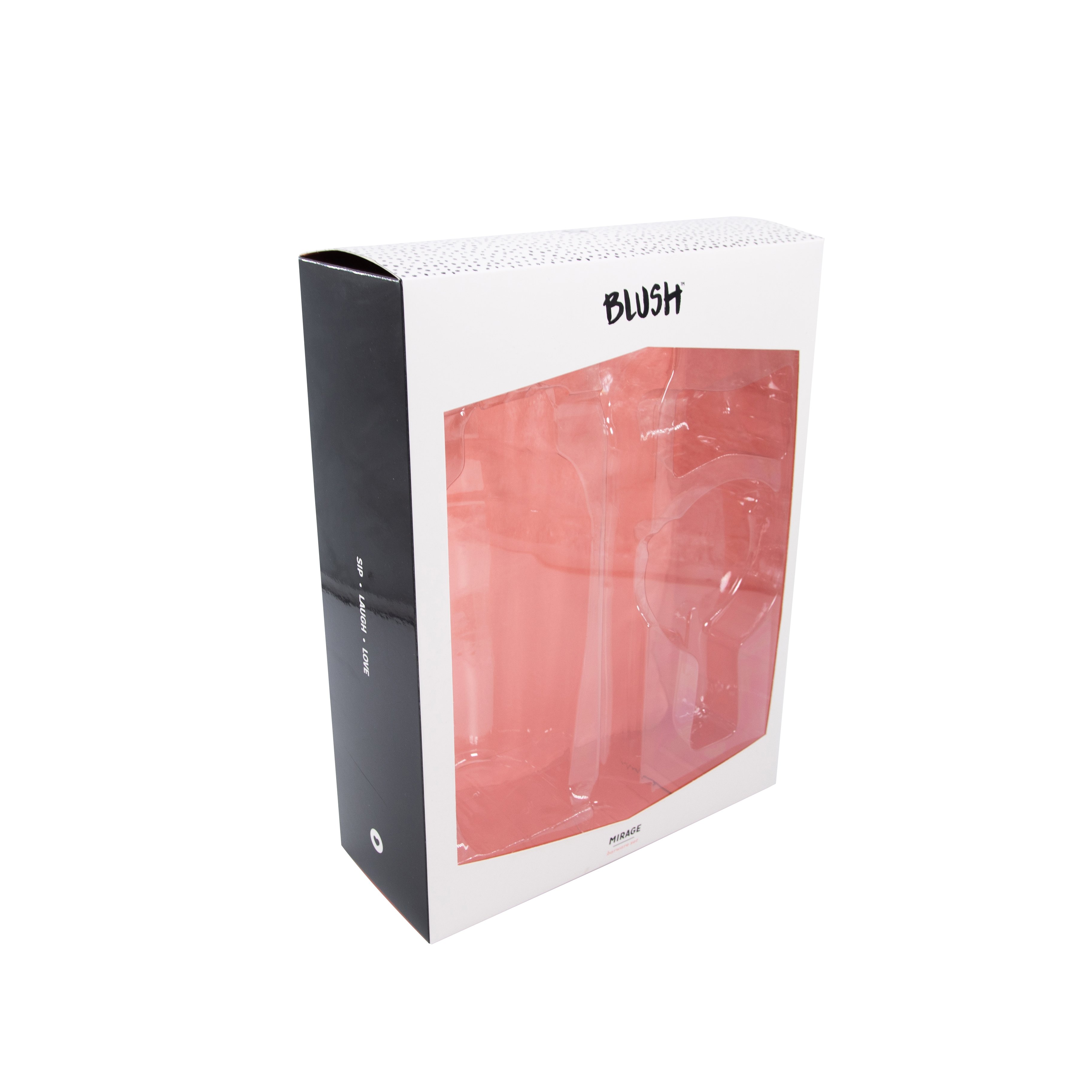 PVC window recyclable packaging items accept custom sizes Paper Boxes cardboard box folded box