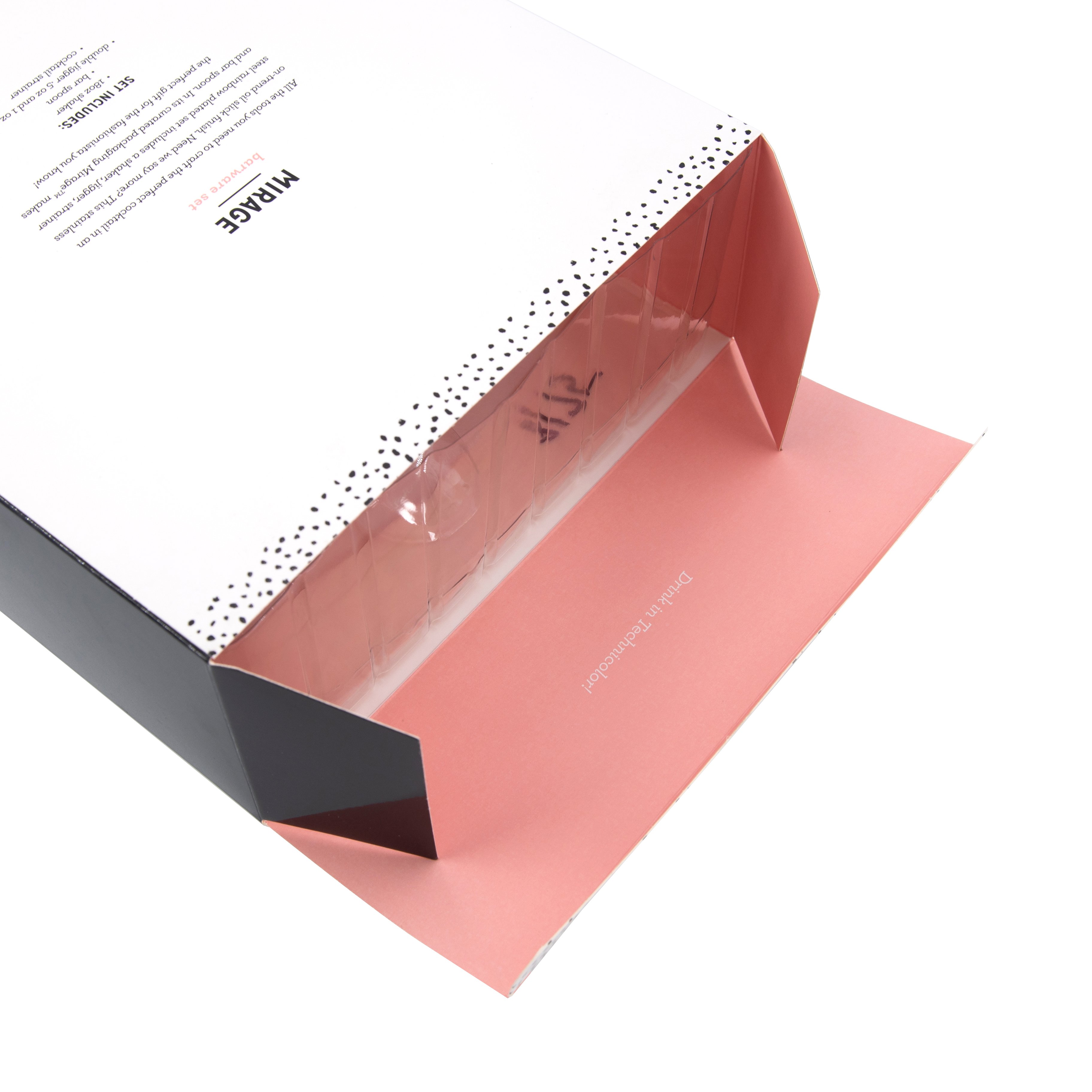 PVC window recyclable packaging items accept custom sizes Paper Boxes cardboard box folded box