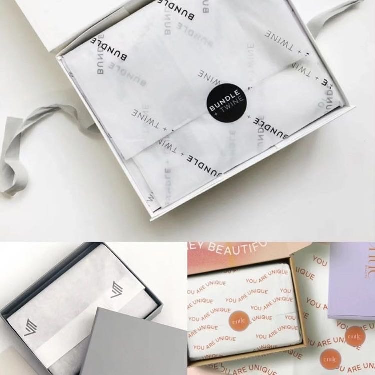 17g tissue paper clothing packaging custom logo moq 100pcs wrapping paper