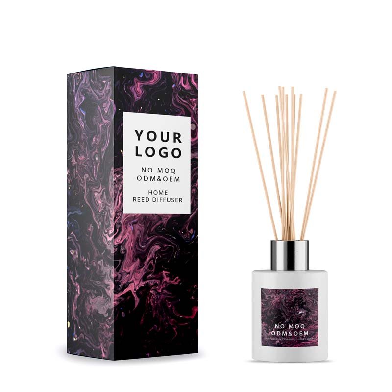 Custom Reed Diffuser Packaging Boxes Luxury Paperboard Packaging Boxes For Reed Diffuser
