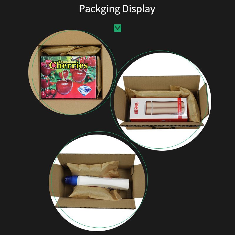 ULINEpak 100% biodegradable paper air pillow for packaging