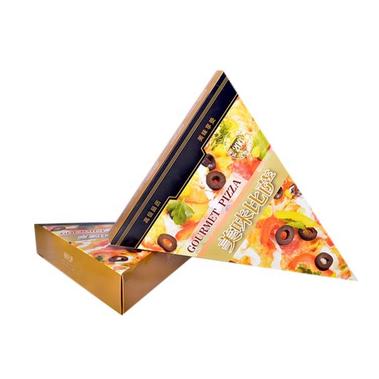 Custom Design Large Shaped Corrugated Carton Easy To Take Packaging Pizza Box