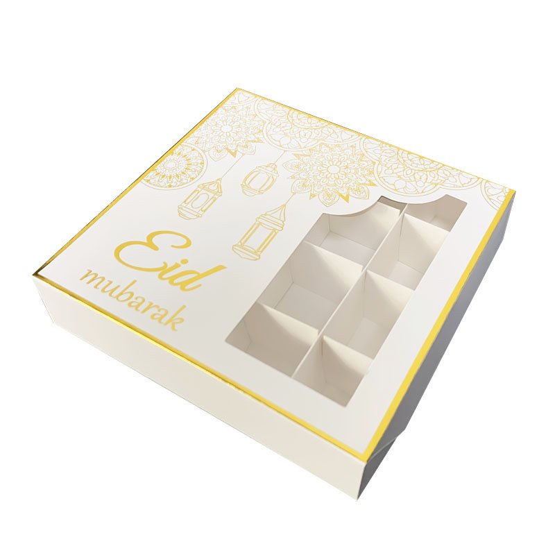 wholesale eid gift box sweet candy packaging paper gift box packaging box for desserts