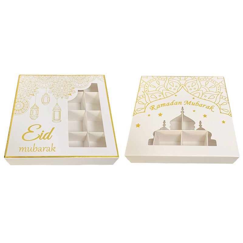 wholesale eid gift box sweet candy packaging paper gift box packaging box for desserts