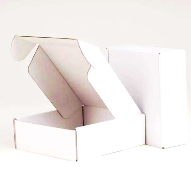 Customized color printed corrugated cardboard mailing packaging paper box suitable for clothing and underwear packaging