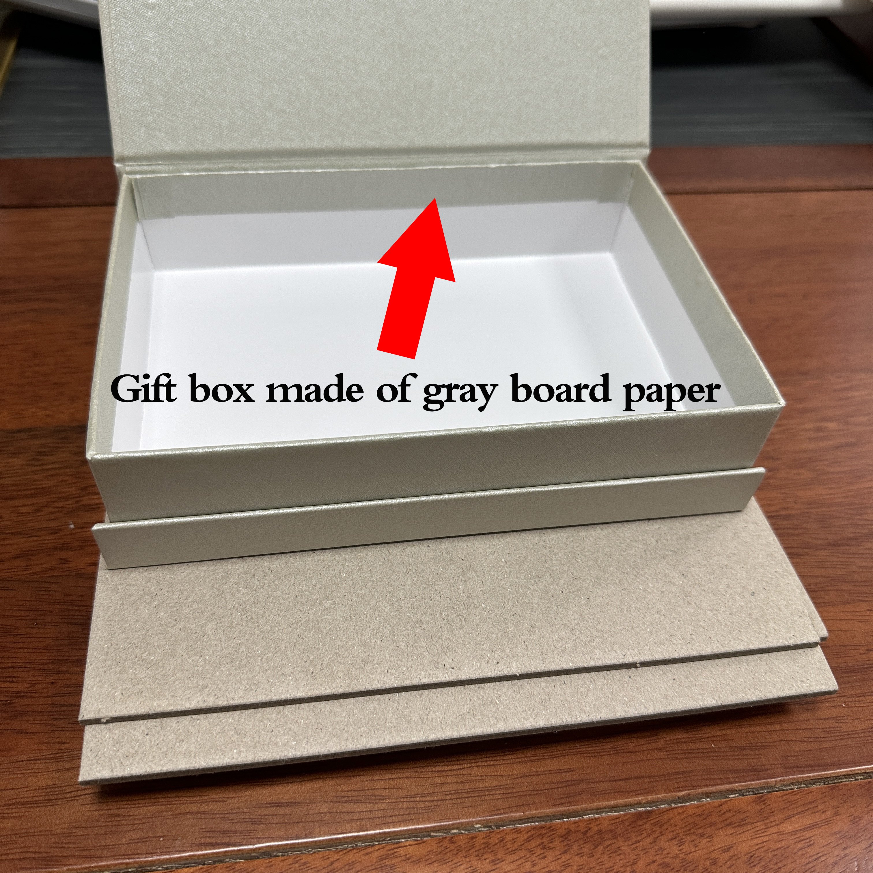 Grey back chip kappa laminated puzzle 3mm cardboard 350g Grey board Recycled book grey cardboard puzzle board material