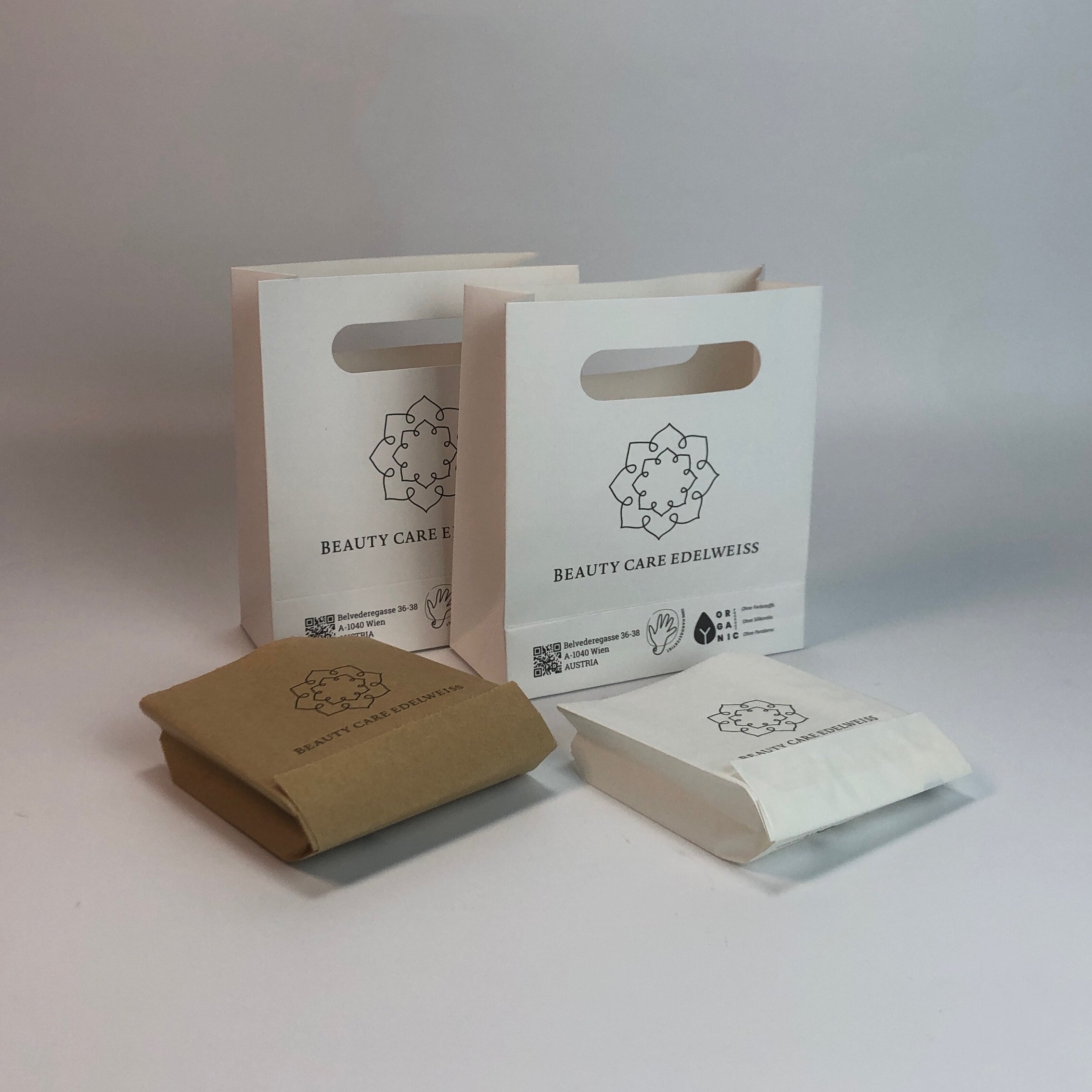 Custom Disposable Glassine Paper Wax Coated Soap Bags Brown Greaseproof Paper Pouches for Packaging Items