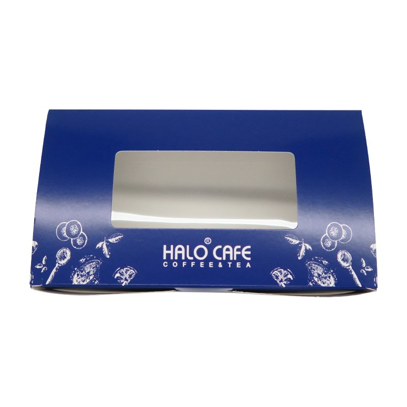 Custom color box packaging fold kraft craft paper box coffee capsule tea bag paper box carton eco-friendly