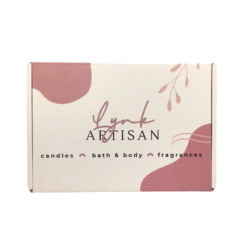 Custom Package Cosmetic Bottle Eyelash Bath Bomb Packaging Corrugated Paper Shipping Boxes For Packiging With Self Adhesive