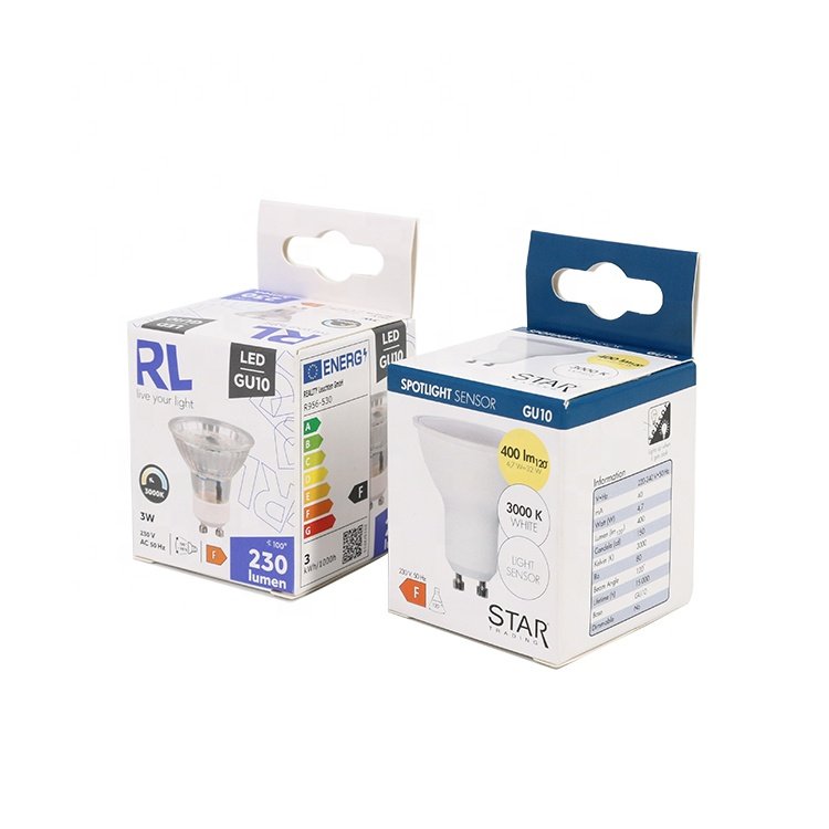 High Quality Art Paper Cardboard Small Paper Boxes For Kid Toys Light Bulb Packaging
