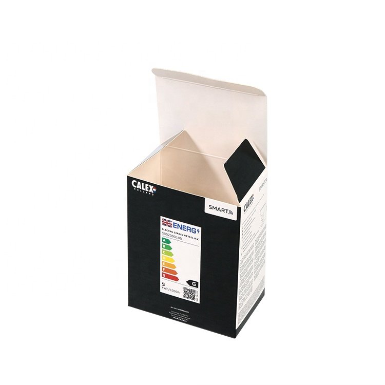 High Quality Art Paper Cardboard Small Paper Boxes For Kid Toys Light Bulb Packaging