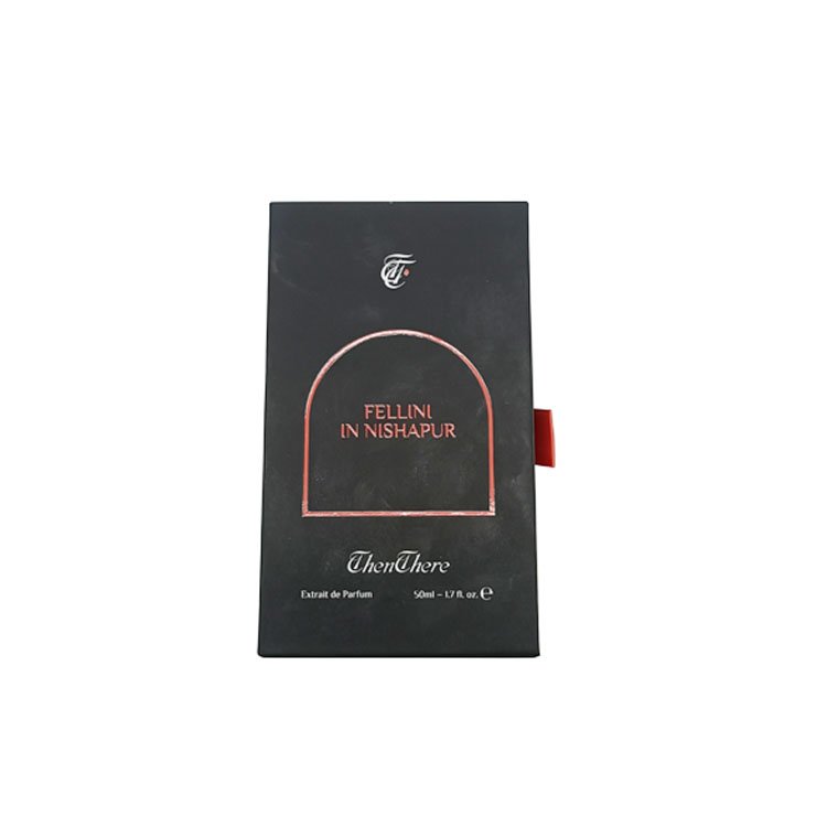 Custom Luxury Design Logo Printing Drawer Folding Plain Paper Gift Cardboard Box with Ribbon