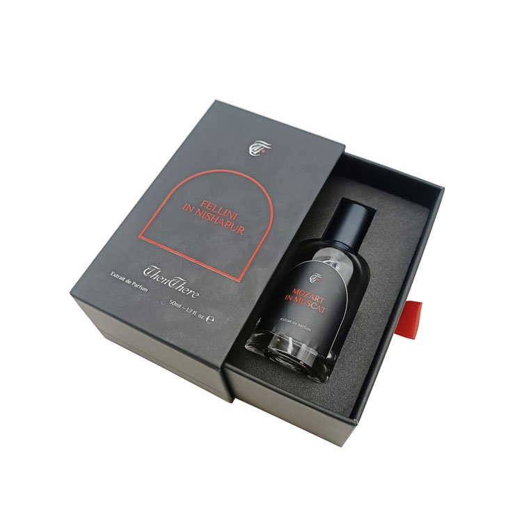 Custom Luxury Design Logo Printing Drawer Folding Plain Paper Gift Cardboard Box with Ribbon