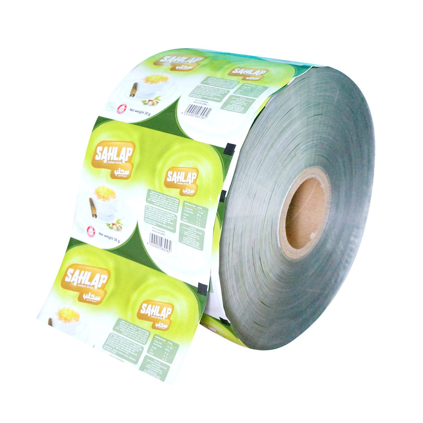 Plastic Aluminum Foil Laminated Instant Sachet Packaging Roll Film