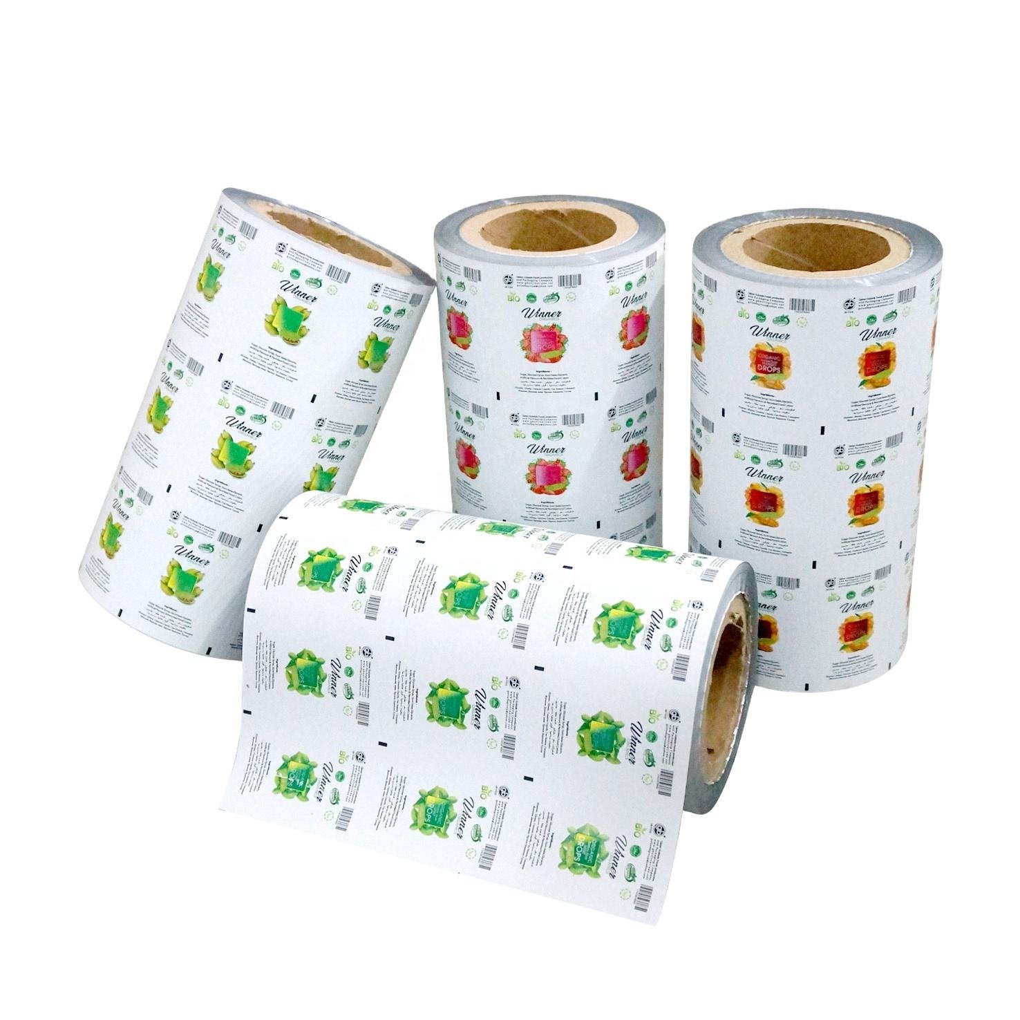 Plastic Aluminum Foil Laminated Instant Sachet Packaging Roll Film