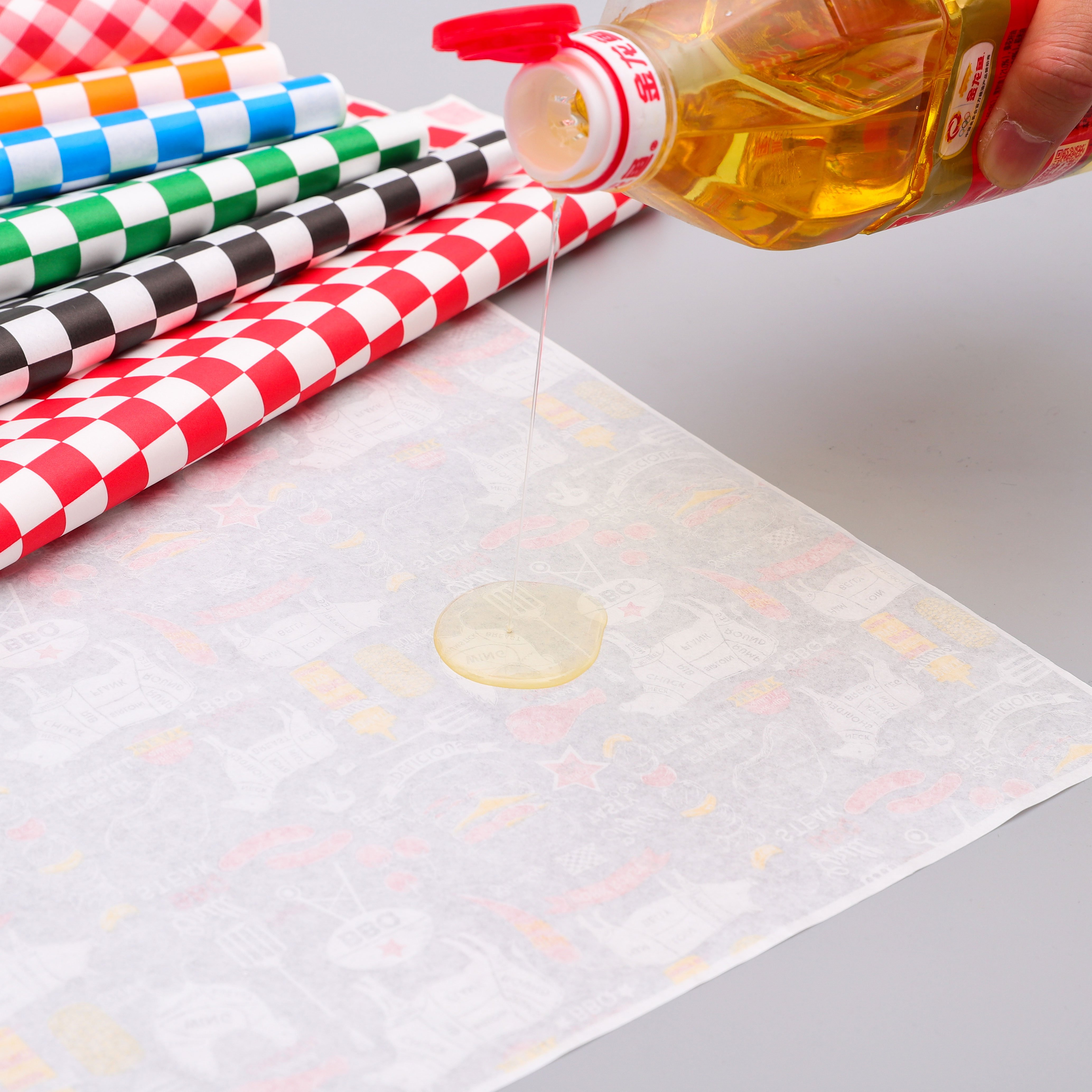 Food-grade Deli Wax Paper Sheet Baking Tools Kitchen Gadgets Oil paper Food Wrapping Paper For Bread Sandwich