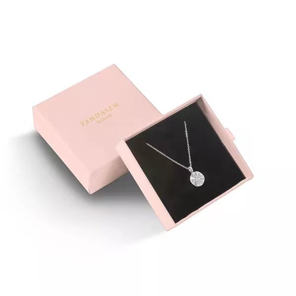 Customized luxury storage Pearl Necklace Earrings jewelry packaging box