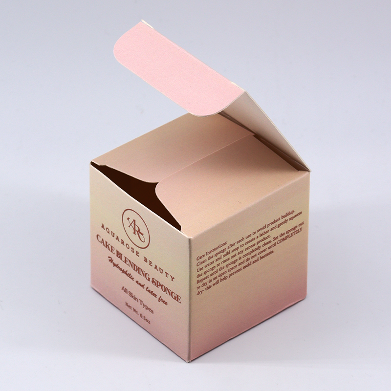 Eco Friendly Carton Box skincare Box for Packaging bottle glass Cardboard Box packaging