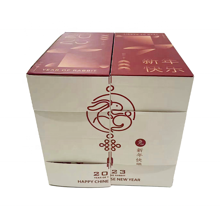 Custom Luxury Cardboard Grey Board Box Holiday Packiging Shipping Box Large Gift Packaging Paper Box