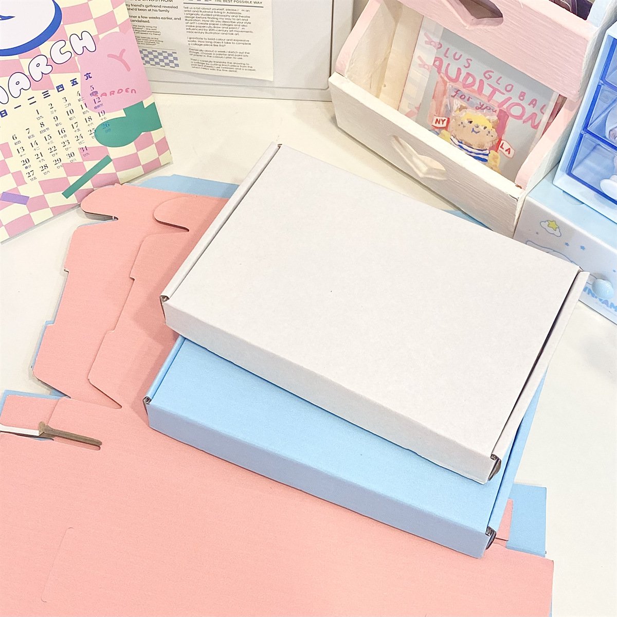 Guangdong Custom Sizes Fast Production Corrugated Fiberboard Flexible Retail Packaging Flute Type Cardboard Box Paper Tube