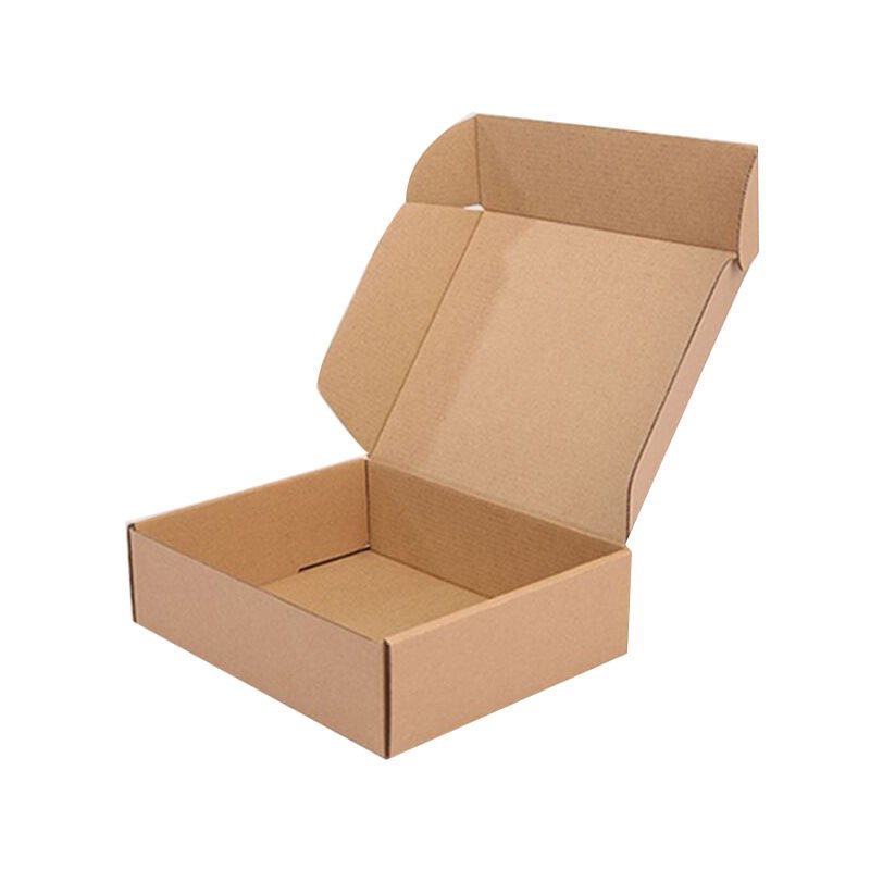 Stock Packaging Boxes NO logo big hard kraft paper recycled shipping corrugated mailer box