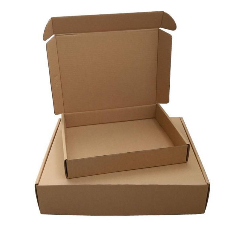 Stock Packaging Boxes NO logo big hard kraft paper recycled shipping corrugated mailer box