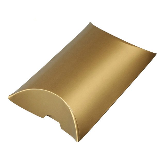 FSC New Style Custom Printing Logo Luxury Foldable Small Multipurpose Candy Packaging Gift Paper Pillow Shape Paper Box