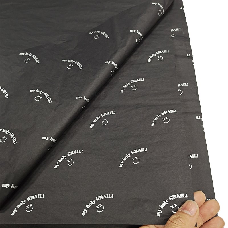 Luxury Eco Friendly Custom Logo Printed Tissue Wrapping Paper Packaging Tissue Paper For Clothing