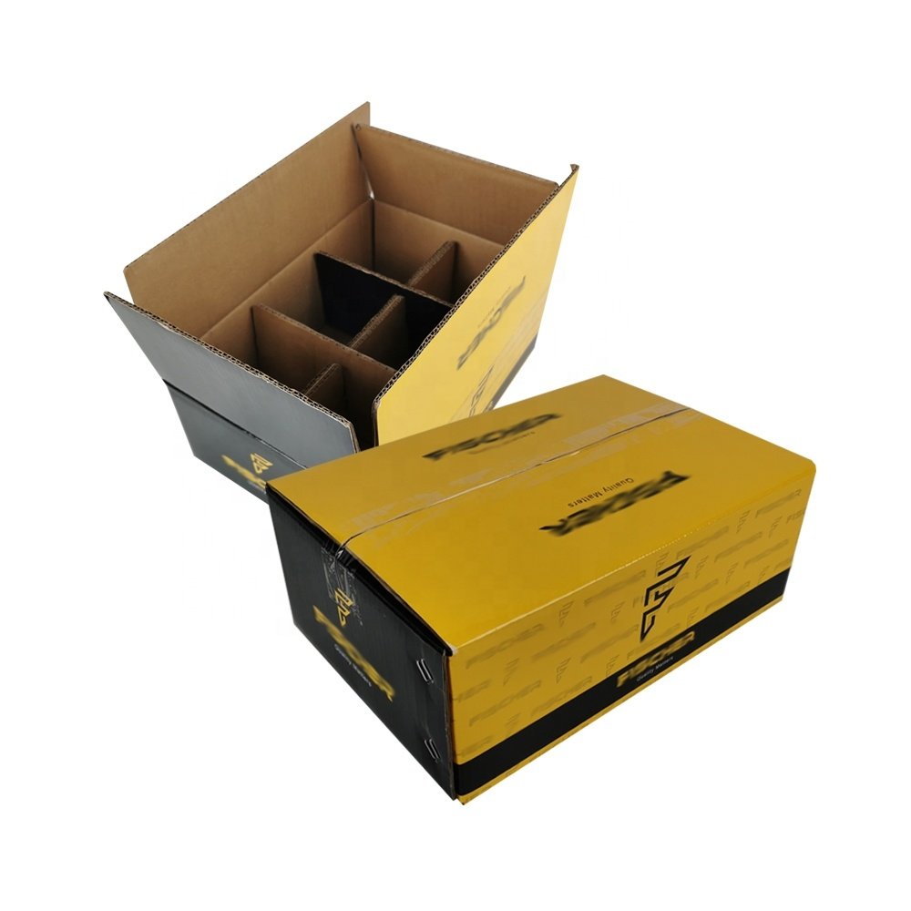 High Quality Corrugated Cardboard Packaging Recyclable Carton Shipping Moving Color Boxes