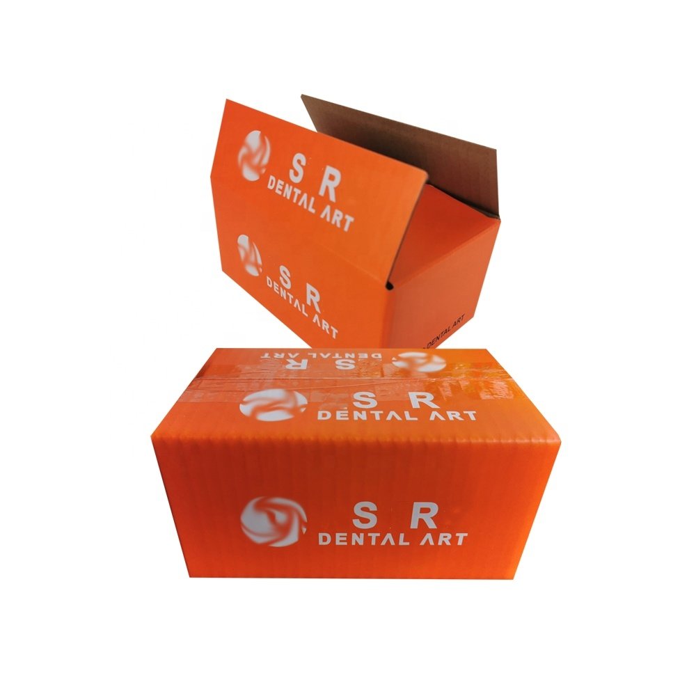 High Quality Corrugated Cardboard Packaging Recyclable Carton Shipping Moving Color Boxes