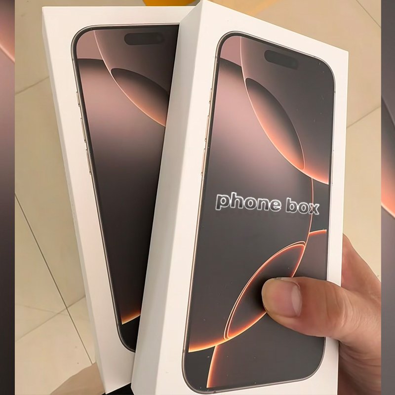 empty mobile phone box cellphone packaging paper lid and bottom empty mobile phone box for i-phone 16