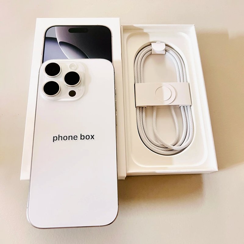 empty mobile phone box cellphone packaging paper lid and bottom empty mobile phone box for i-phone 16