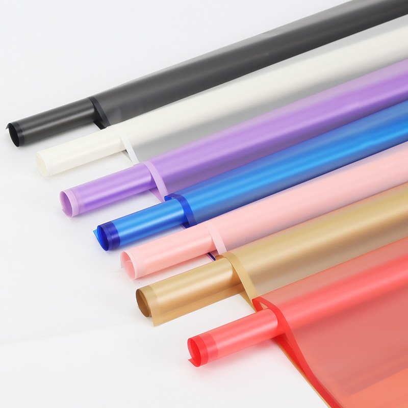 Florist Supplies Color Edge Flower Korean paper wholesale floral gift wrapping paper bouquet wrapping paper for flower