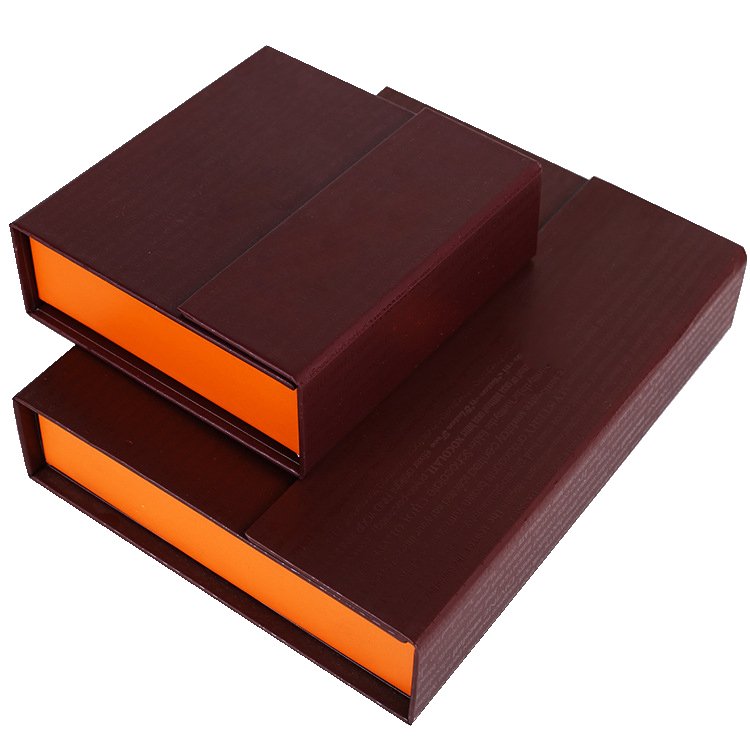 With Cardboard Divider Spot UV Processing Chocolate Packaging Box Luxury